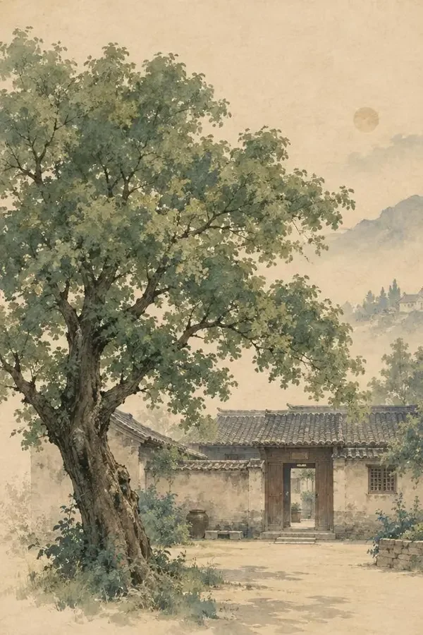 《老屋门前那棵树》短剧封面 - 红果看剧