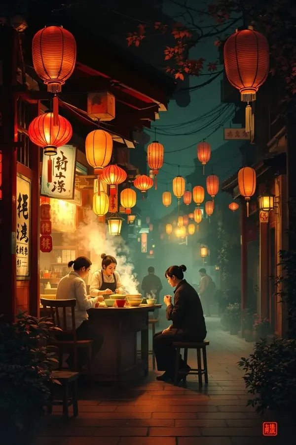 《一碗热汤面》封面