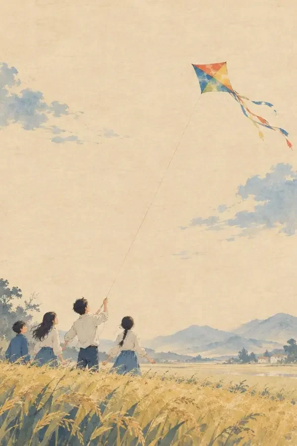 《纸鸢与少年》封面