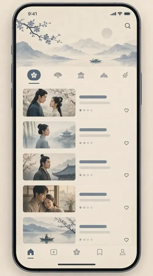 红果看剧 APP 客户端界面预览
